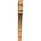 Ekena Millwork Merced Block Smooth Bracket, Western Red Cedar, 3 1/2"W x 34"D x 34"H BKT04X34X34MRC05SWR - alternate 2